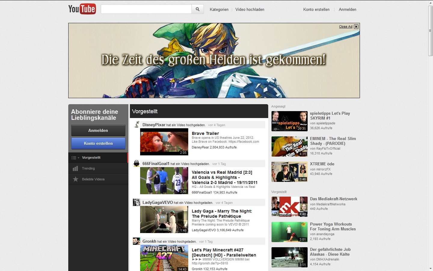 Videoportal YouTube erhält neues Design