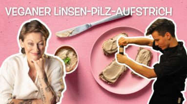 Veganer Linsen-Pilz-Aufstrich (mit Sophia Hoffmann) • Ernährungswissenschaftlich optimiert