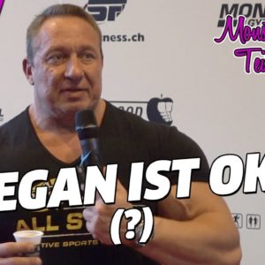 Markus Rühl wird zu veganen Youtubern und Bodybuilding gefragt