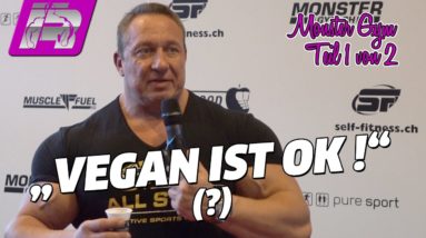 Markus Rühl wird zu veganen Youtubern und Bodybuilding gefragt