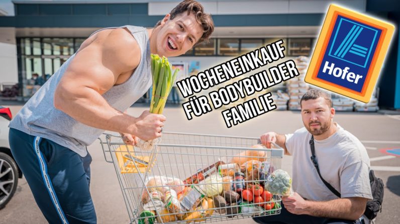 Nur 78€ für 6 Personen! Bodybuilding Wocheneinkauf bei Aldi (vegan)