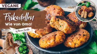 Vegane Frikadellen wie bei Oma selber machen - Das Beste Rezept - Super einfach, gesund und lecker!