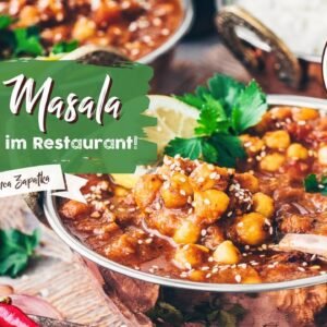 Chana Masala - Indisches Kichererbsen-Curry - einfach, gesund, lecker & vegan!