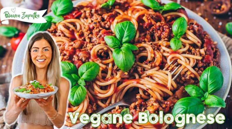Vegane Spaghetti Bolognese - Das Beste Rezept - einfach & lecker!