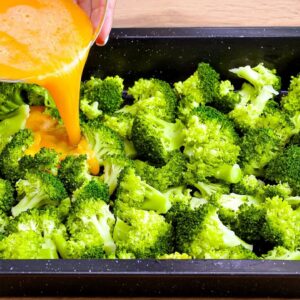 You will love broccoli if you cook it like this! Delicious recipe for broccoli with mozzarella.