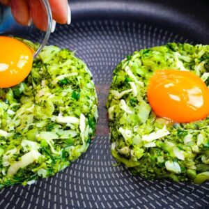 Don't cook broccoli until you see this recipe! Healthy, simple and delicious breakfast recipe!