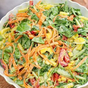 I ate this salad every day for dinner and lost 4 kg in 1 week! Tasty and healthy!