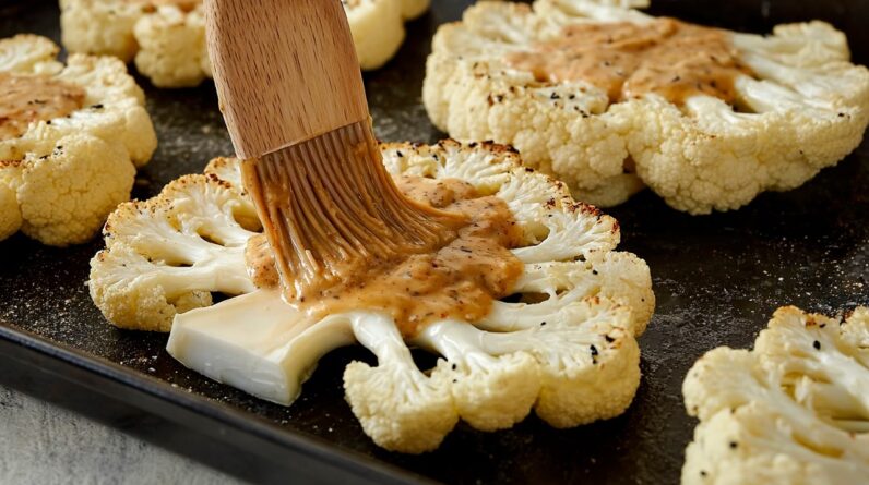 This is something truly new! All the neighbors are asking for the recipe for this cauliflower.